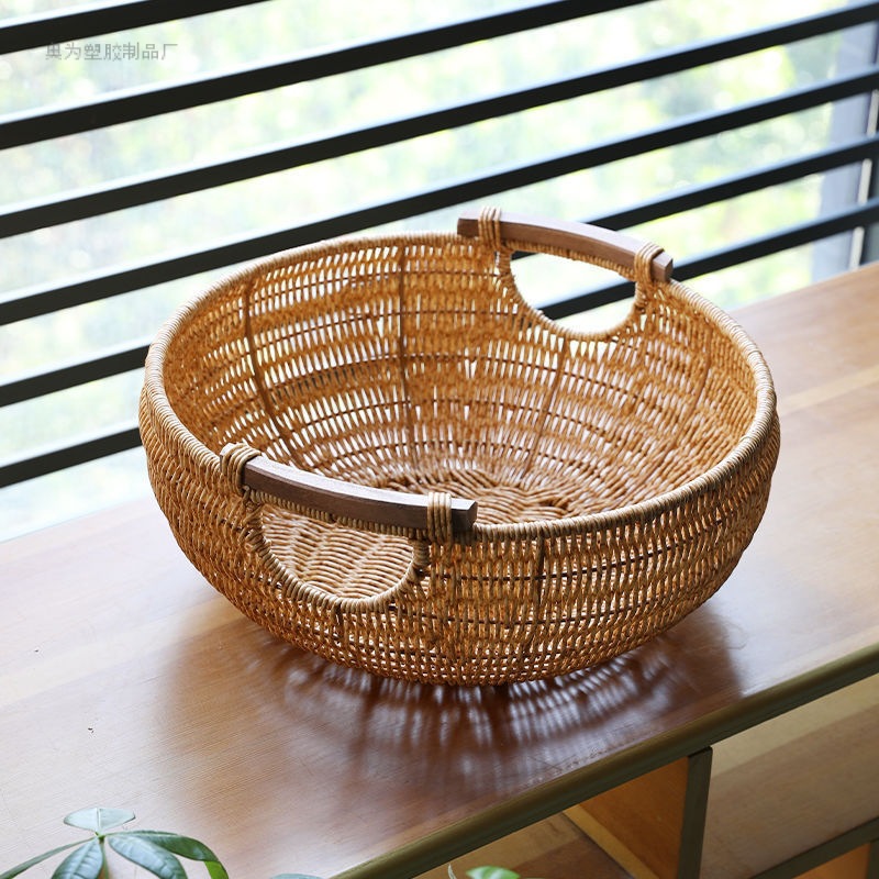 Creative Vine-Weaving Fruit Storage Basket