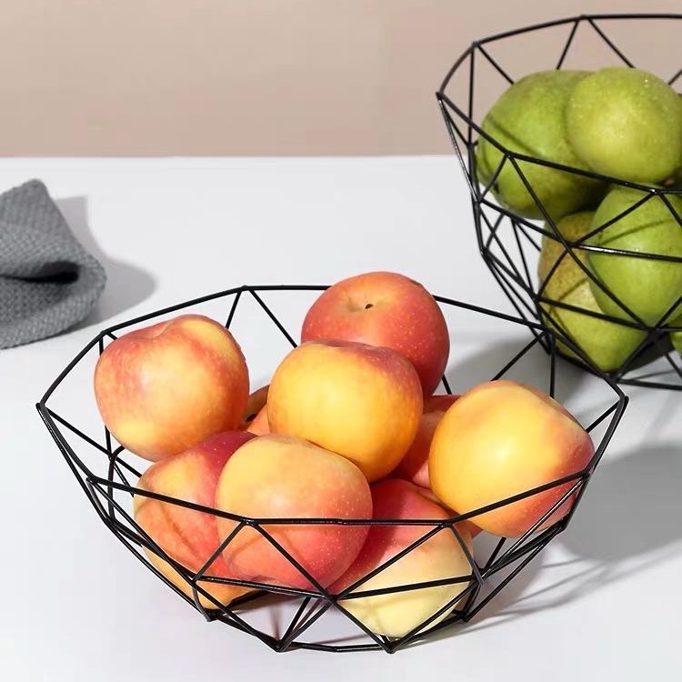 Iron Art Fruit Basket Nordic Style Organizer