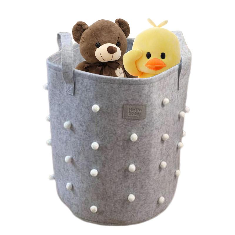 New Foldable Dirty Laundry Basket, Grey