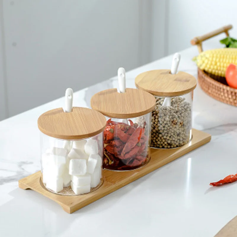 1PCS Spoon Sealed Jar Storage Tank Kitchen Accessories