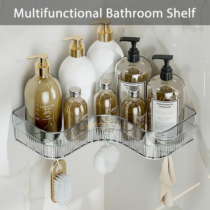 Light Luxury Bathroom Shelves Storage Rack